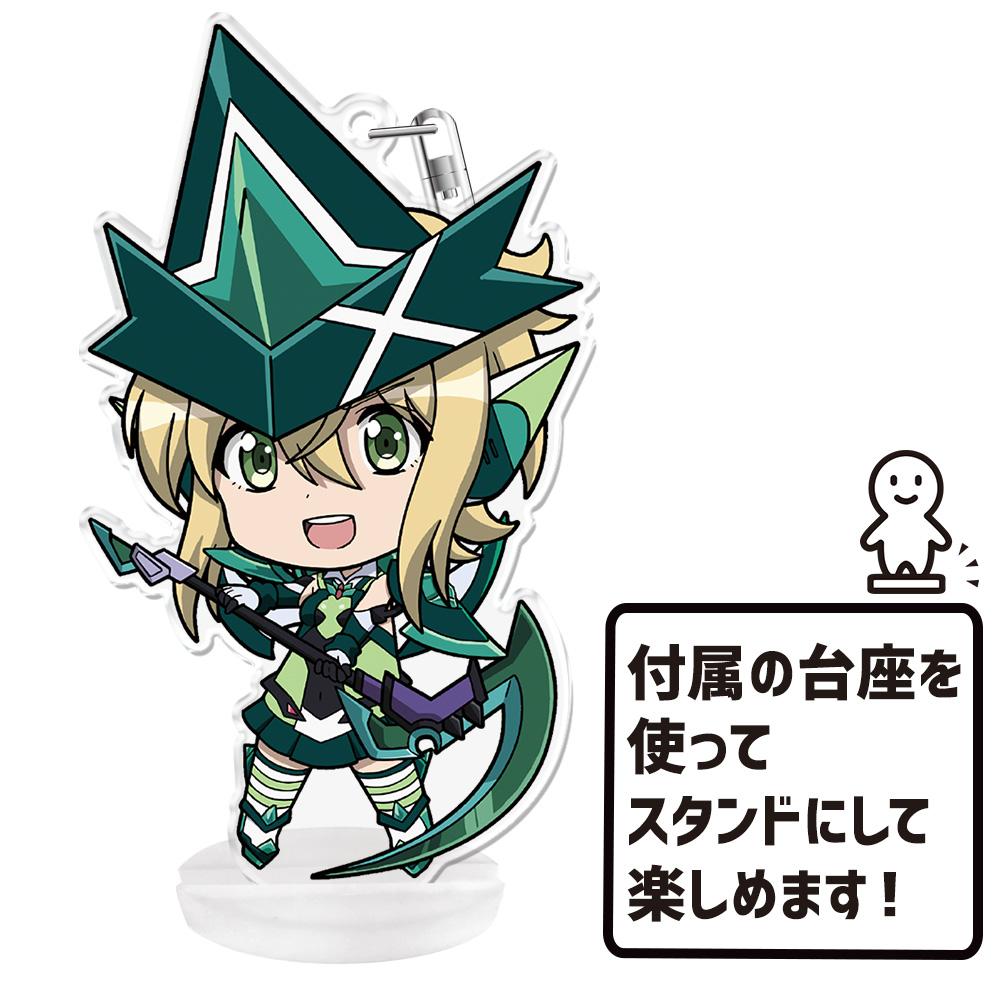 戰姬絕唱Symphogear XV ぷにこれ!キーホルダー(スタンド付) 暁 切歌 鑰匙扣