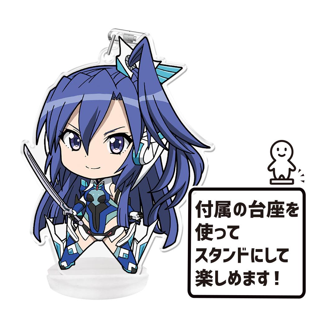 戰姬絕唱Symphogear XV ぷにこれ!キーホルダー(スタンド付) 風鳴翼 鑰匙扣