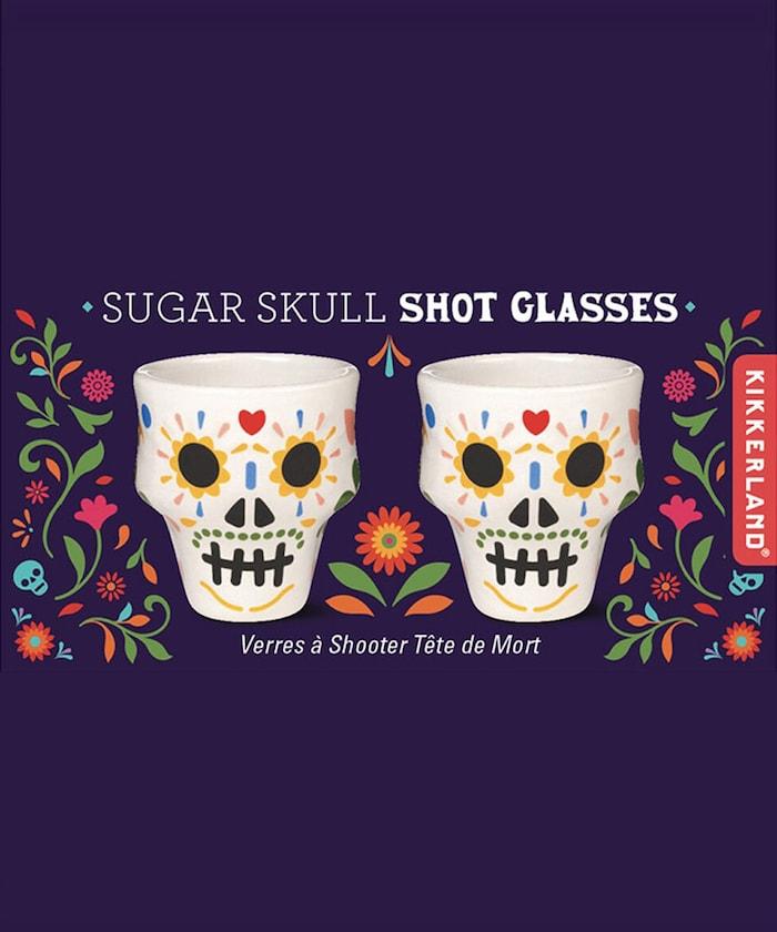 Sugar Skull Shot Glasses