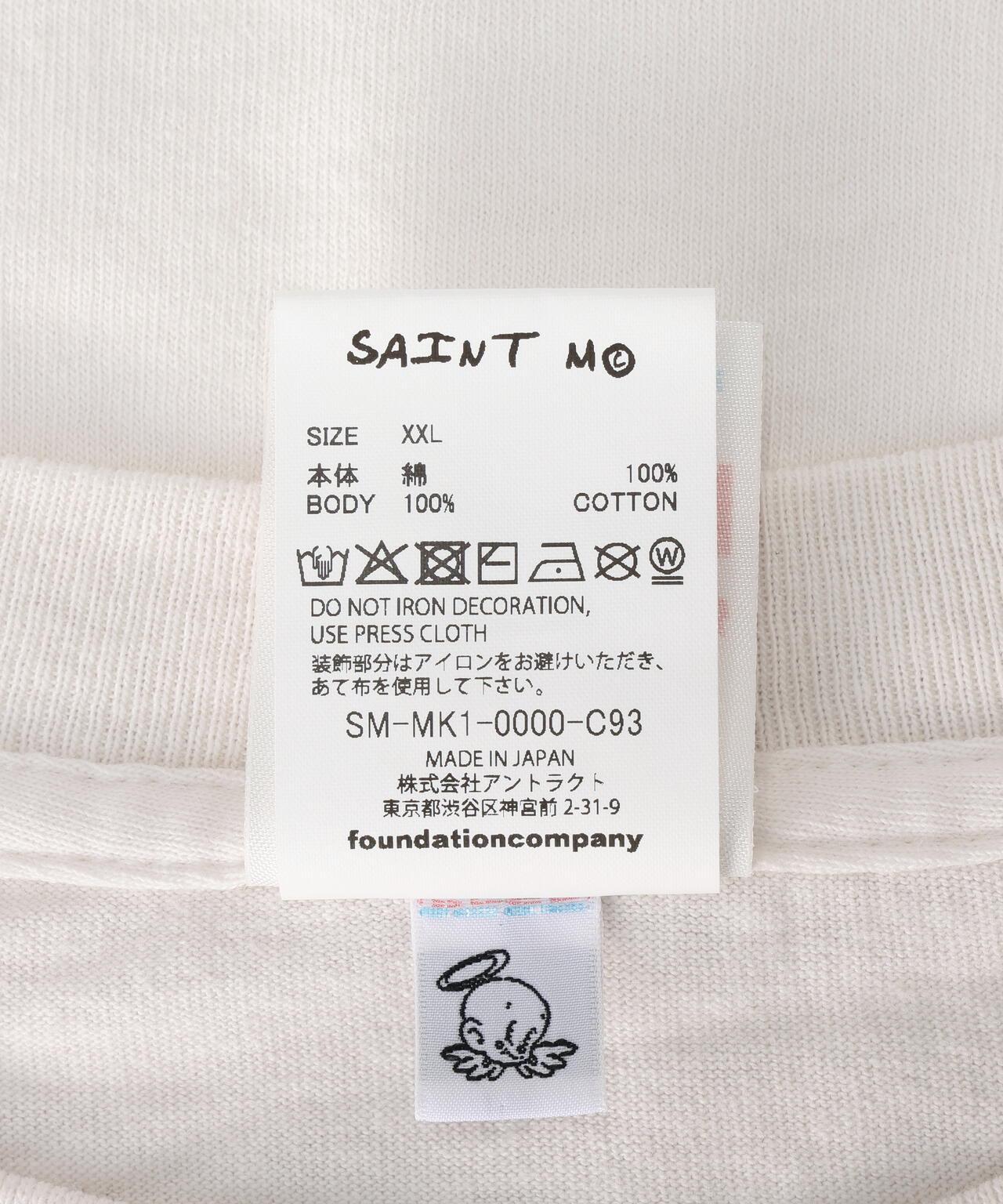 SAINT MICHAEL/セントマイケル/PIXAR_SS T-SHIRT/Woody&Buzz/WHITE