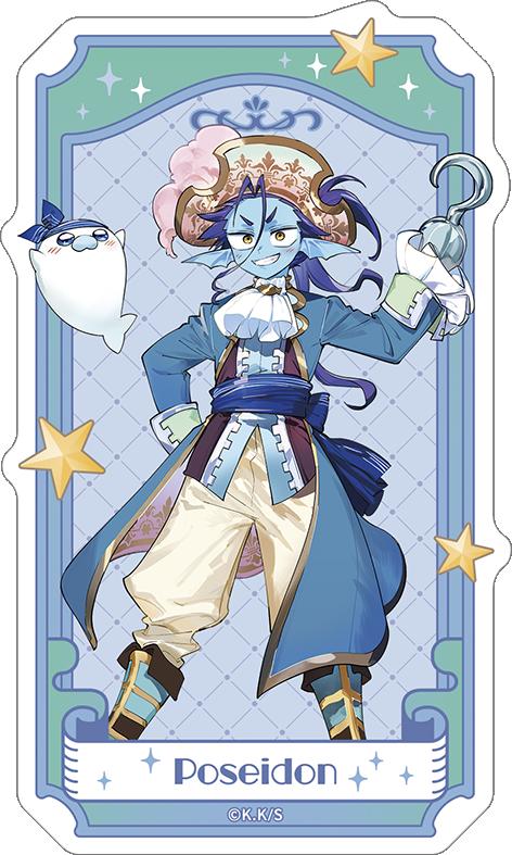 在魔王城說晚安(在魔王城說晚安) 波塞冬 貼紙