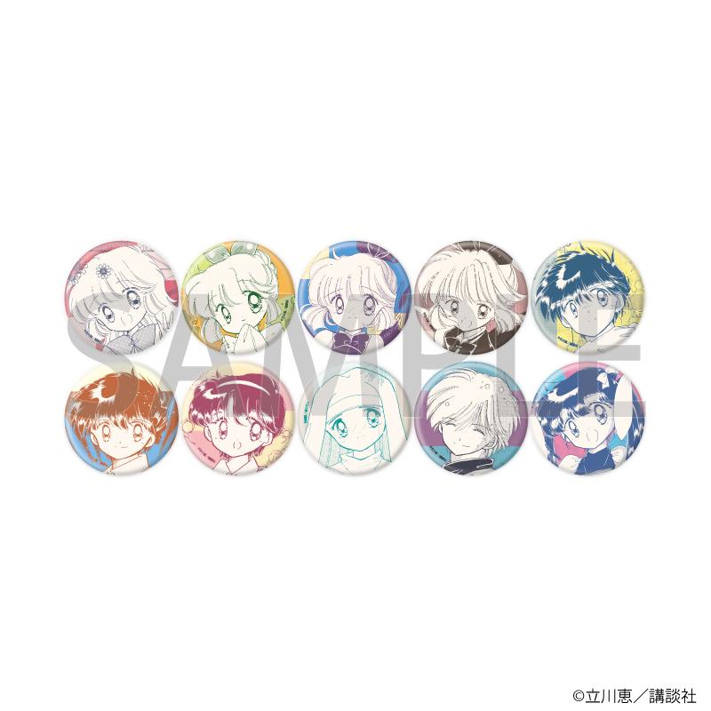 怪盜セイント・テール(怪盜聖少女) 徽章17/全套(全10種)(官方插畫)【全套/10個裝】