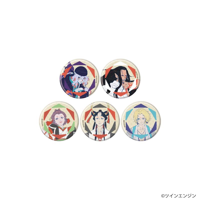劇場版《怪化貓》 第三章 蛇神 官方插畫 徽章02/全5種 整套出售【整套出售/5個裝】