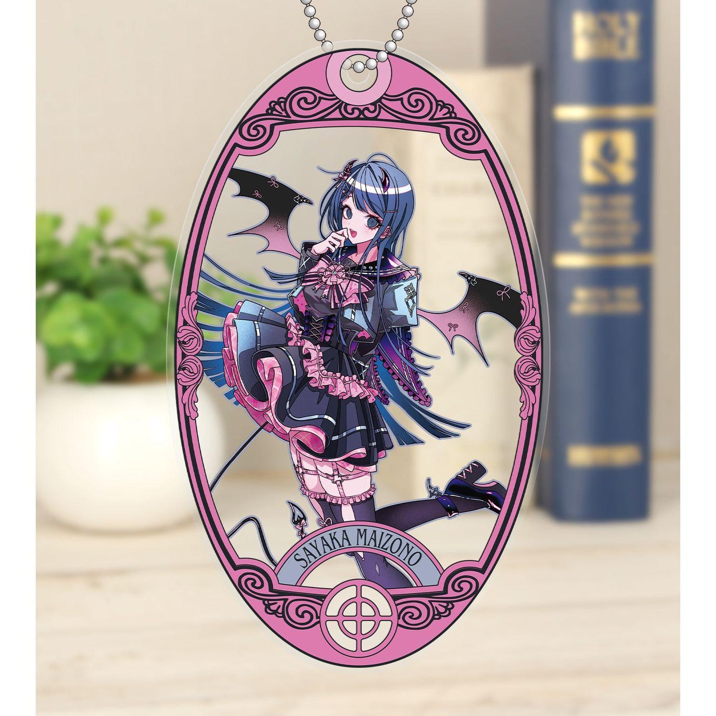 彈丸論破(彈丸論破) めつぶしあんこさんイラスト 舞園さやか 天使と悪魔ver. 第二彈 BIG亞克力鑰匙扣