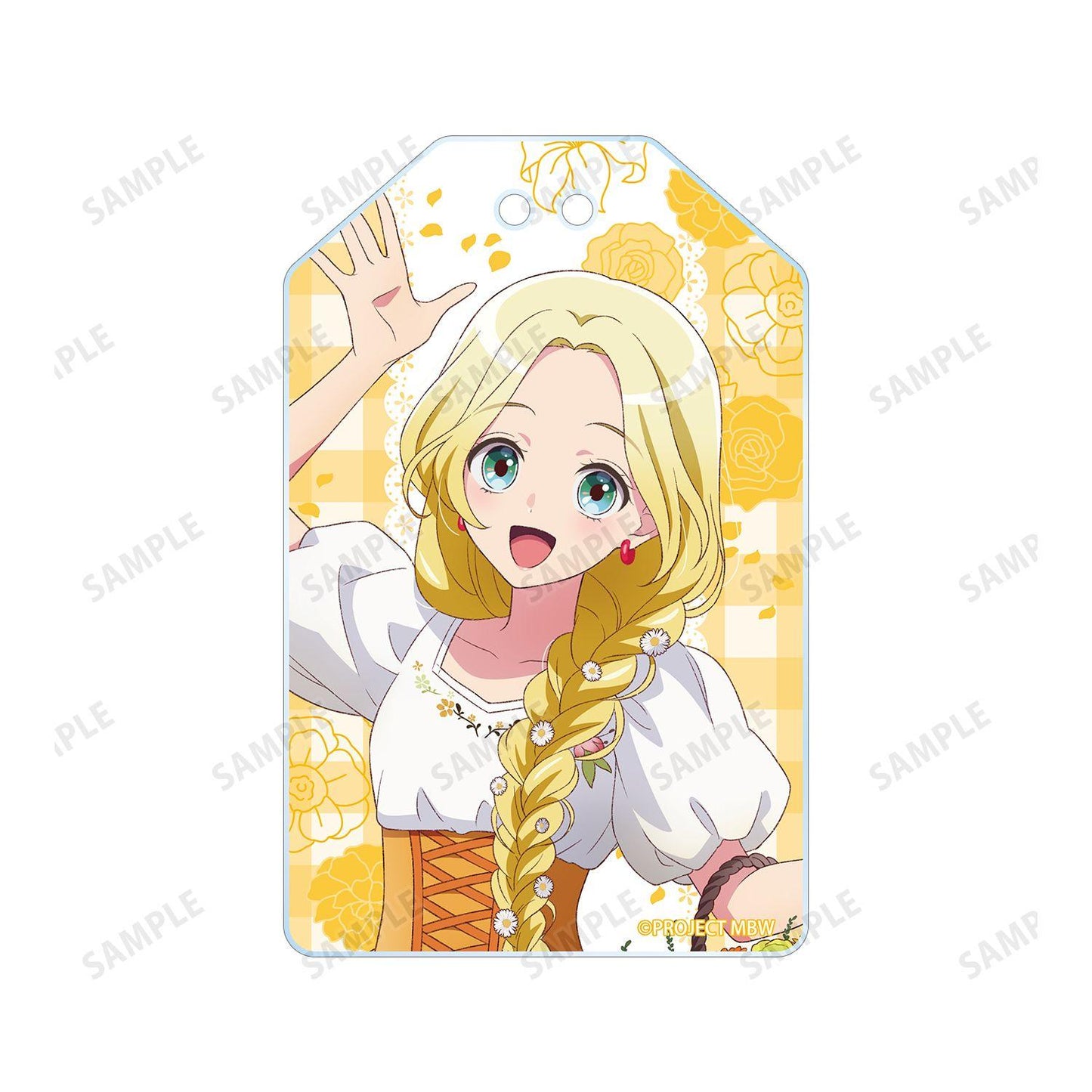 前橋ウィッチーズ 描き下ろし 三俁チョコ 花祭りver. 亞克力御守