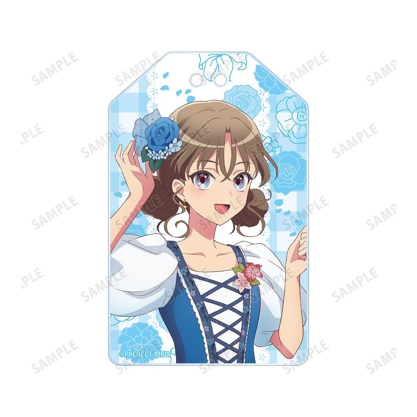 前橋ウィッチーズ 描き下ろし 上泉マイ 花祭りver. 亞克力御守