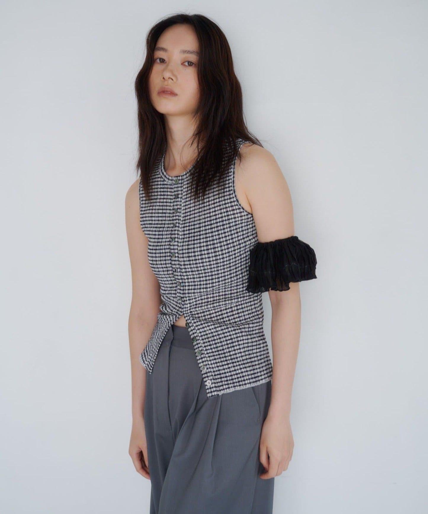 SHENERY 蕾絲褶皺髮圈