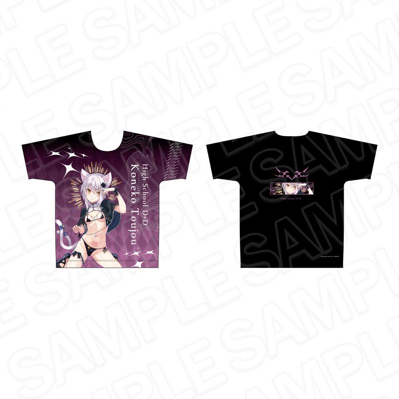 惡魔高校D×D XL碼 全幅印花T恤 塔城小貓 魅魔&修女 ver.
