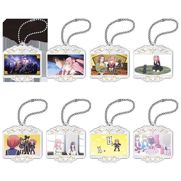 黒貓と魔女の教室(黑貓與魔女的教室) 亞克力鑰匙扣收藏 【BOX/8個裝】