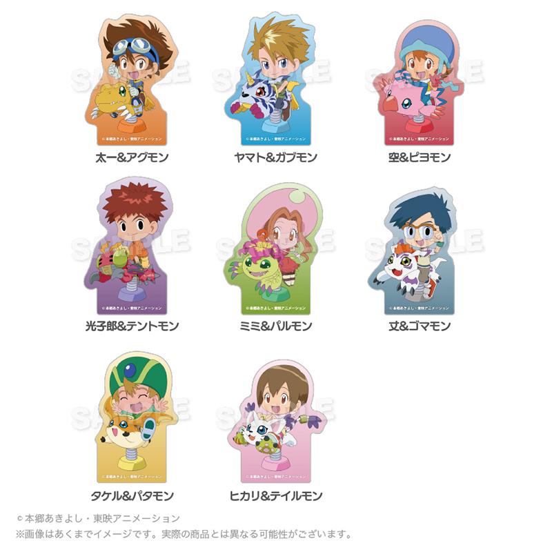 數碼寶貝大冒險 ダイカットステッカー 遊具ver. 光子郎&テントモン