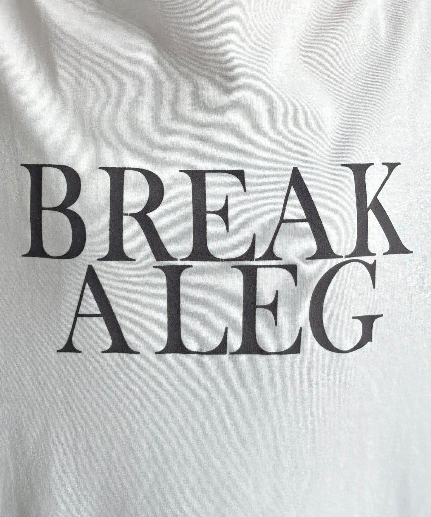 BREAK ALEG植絨分層長袖T恤