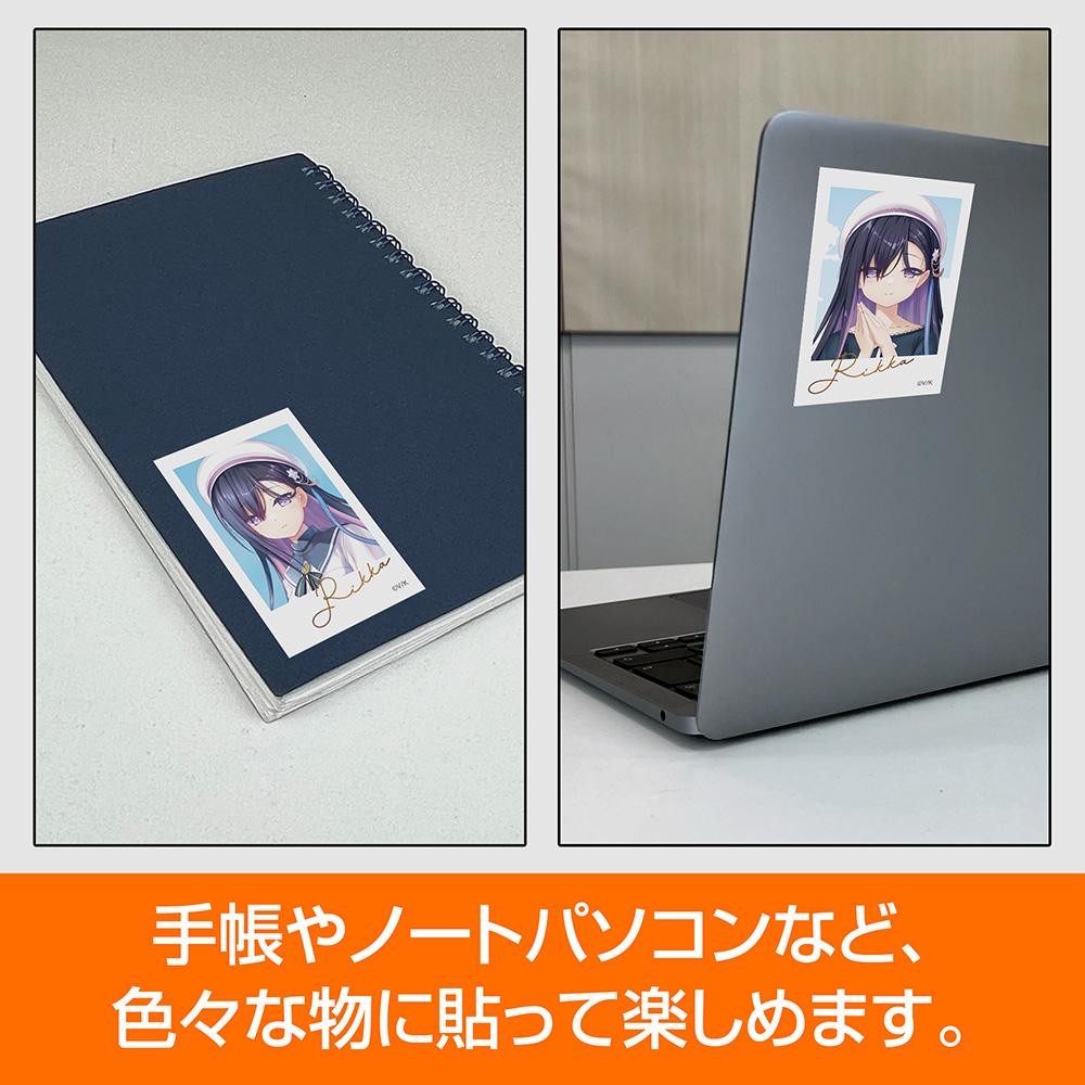 anemoi 速川六花 照片風迷你貼紙2件套