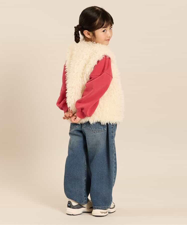 水洗做舊牛仔褲 10分褲長