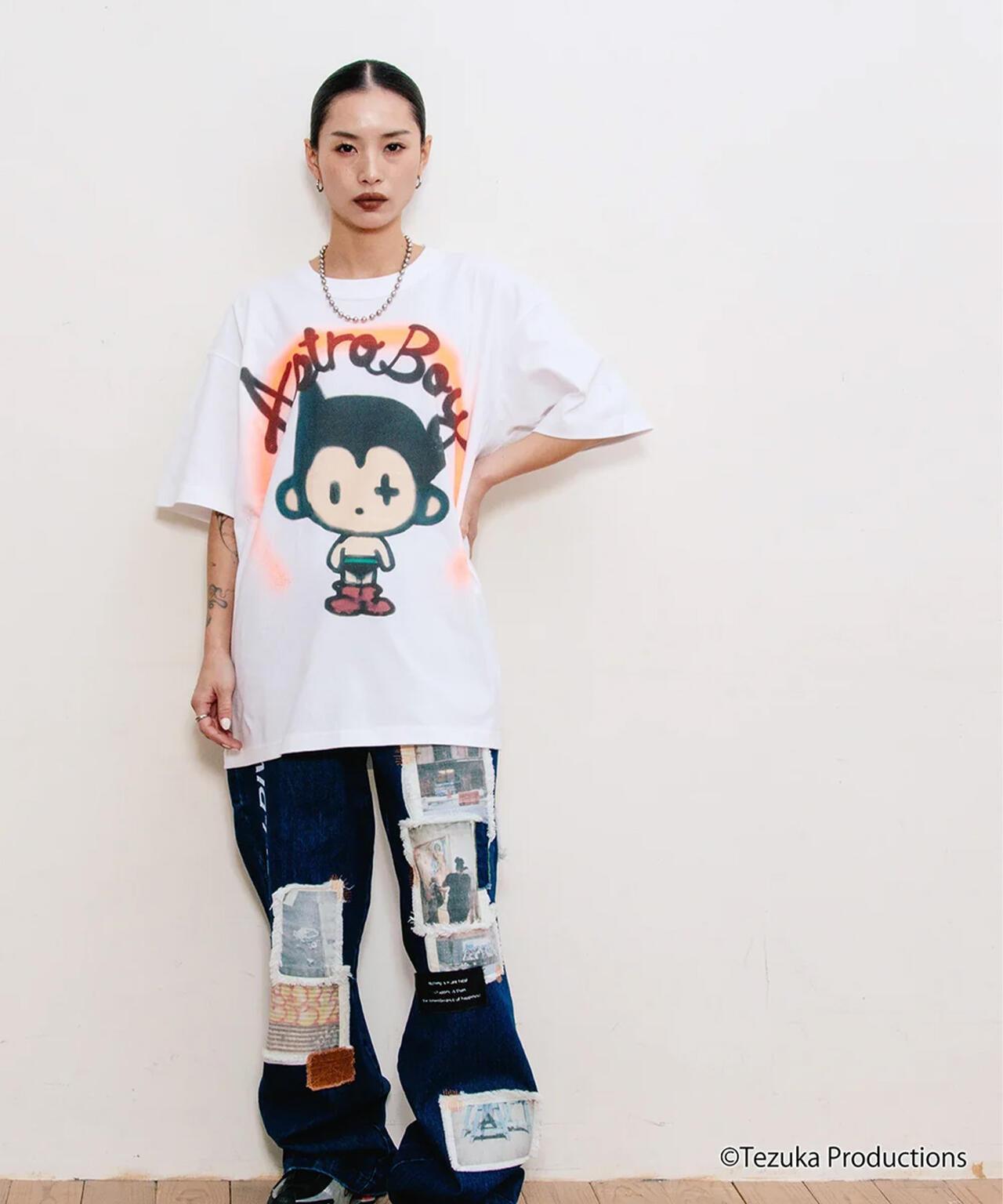 guernika/ゲルニカ/Thumb Doll Spray Tshirt 阿童木