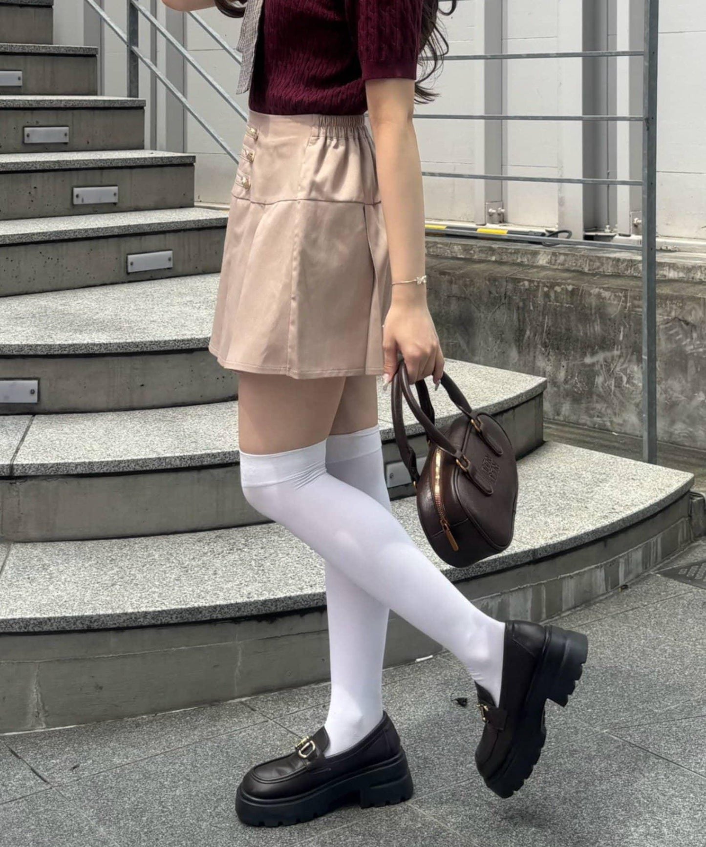 continuer 拿破崙風迷你半身裙