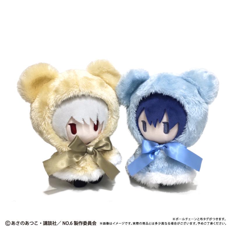NO.6 斗篷たぴぬい 老鼠 玩偶