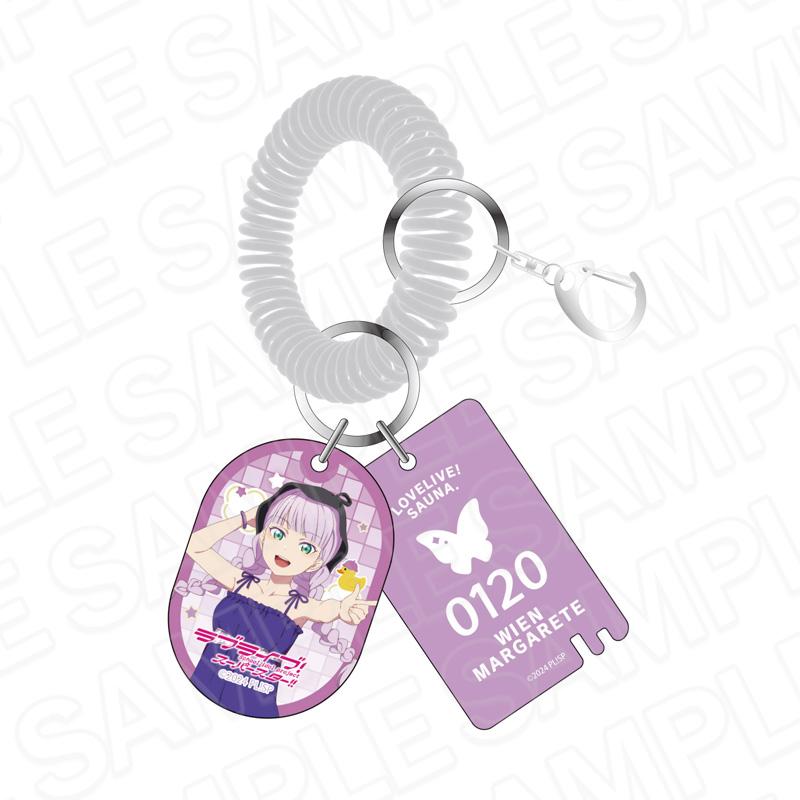 ラブライブ!スーパースター!!(LoveLive! Superstar!!) 銭湯風鑰匙扣 維恩·瑪格麗特 桑拿ver.
