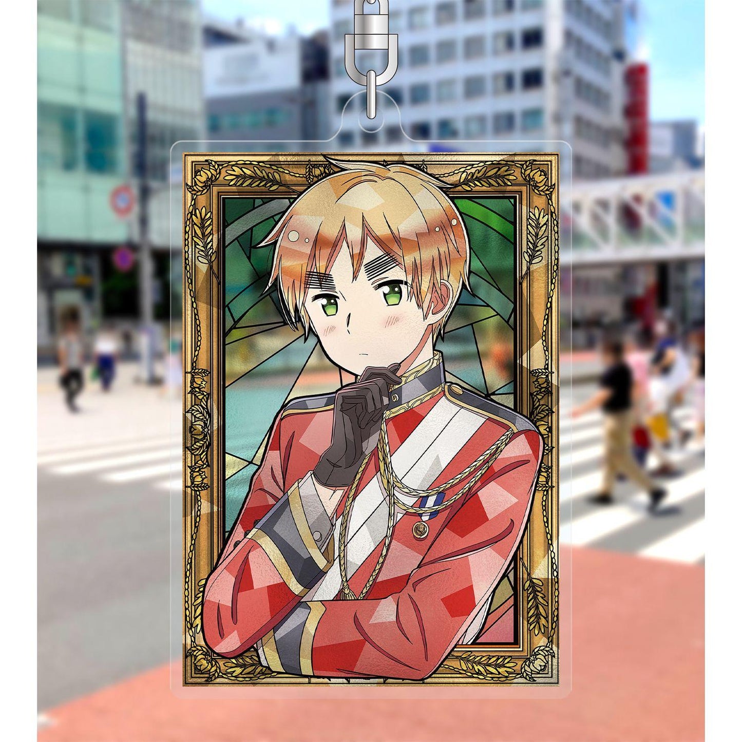 ヘタリア World★Stars_イギリス Aure Glass 亞克力鑰匙扣
