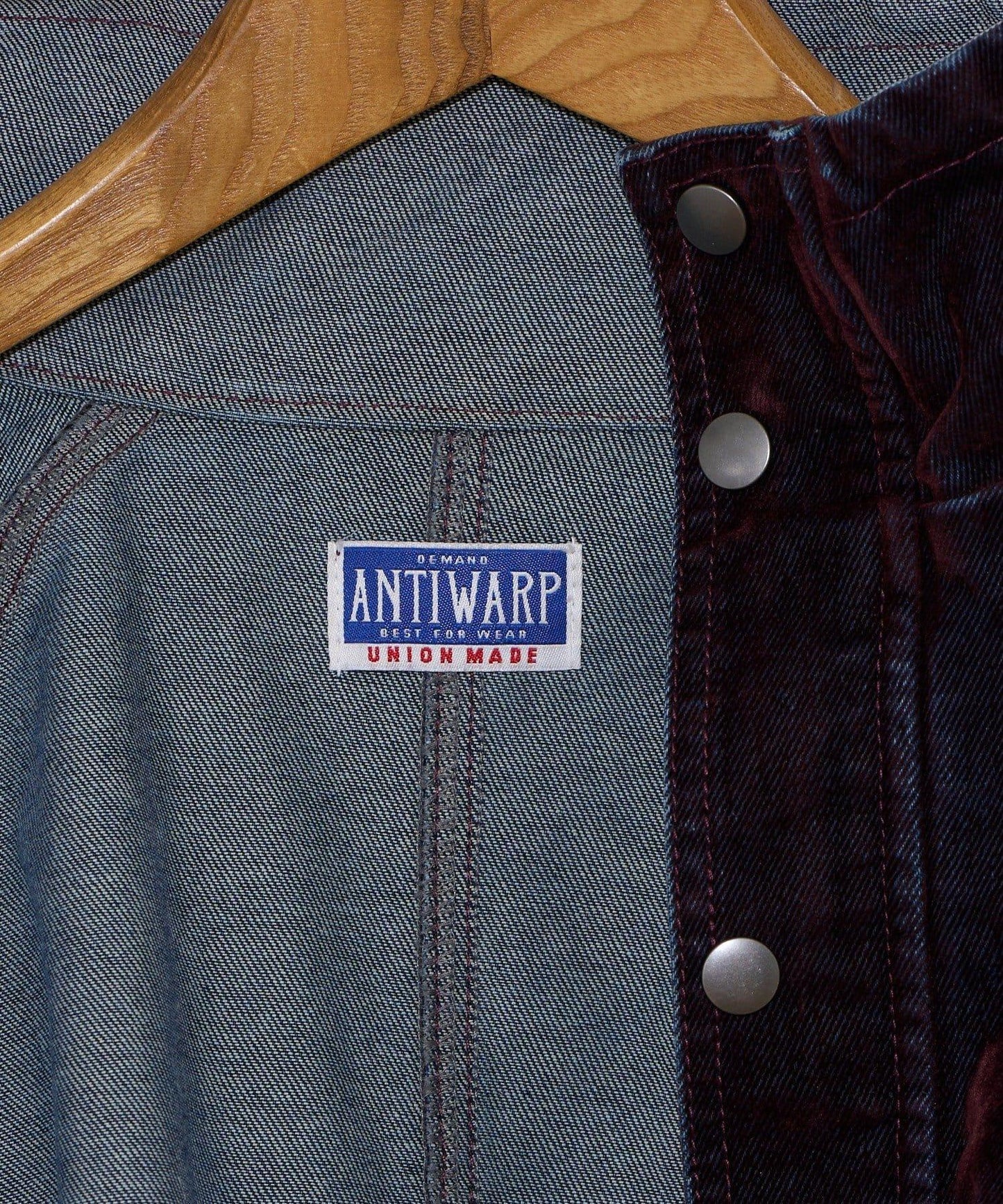 ANTI WARP フロッキー加工 UK罩衫夾克