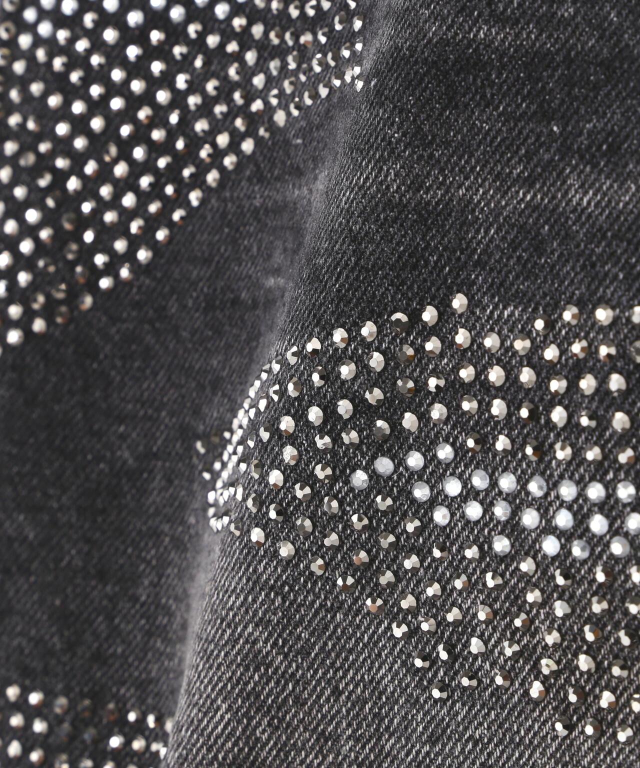 MAVYTH/メヴィス/VOLTAGE GLITTER DENIM SHORTS