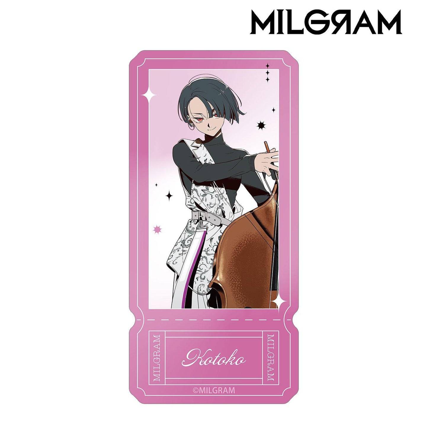 《MILGRAM》 しづさん插畫 コトコ オーケストラver. 異形貼紙