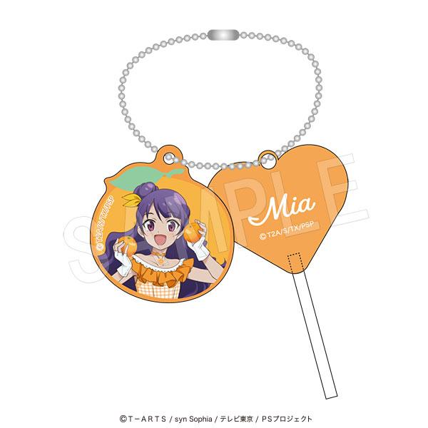 プリティーシリーズ(美妙系列) 心形糖果鑰匙扣 Fruits gingham ver. 上葉みあ