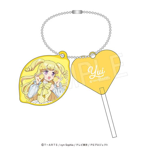 プリティーシリーズ(美妙系列) 心形糖果鑰匙扣 Fruits gingham ver. 夢川ゆい