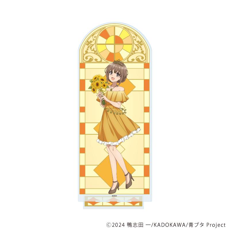 青春ブタ野郎シリーズ(青春豬頭少年系列) BIG亞克力立牌08/梓川花楓 碎花連衣裙ver.(新繪插畫)