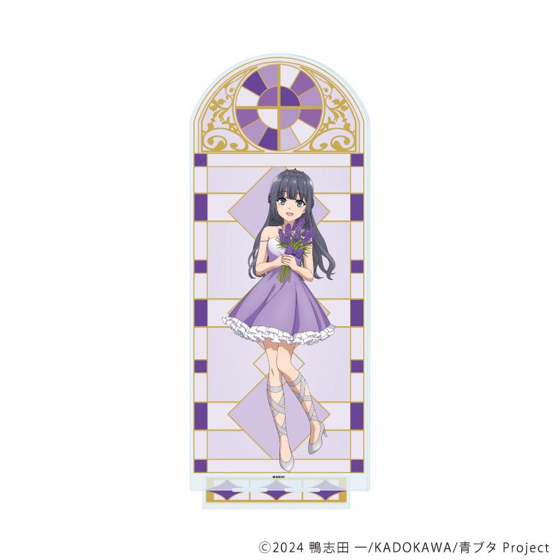 青春ブタ野郎シリーズ(青春豬頭少年系列) 牧之原翔子 鮮花禮服ver.(新繪插畫) BIG亞克力立牌09