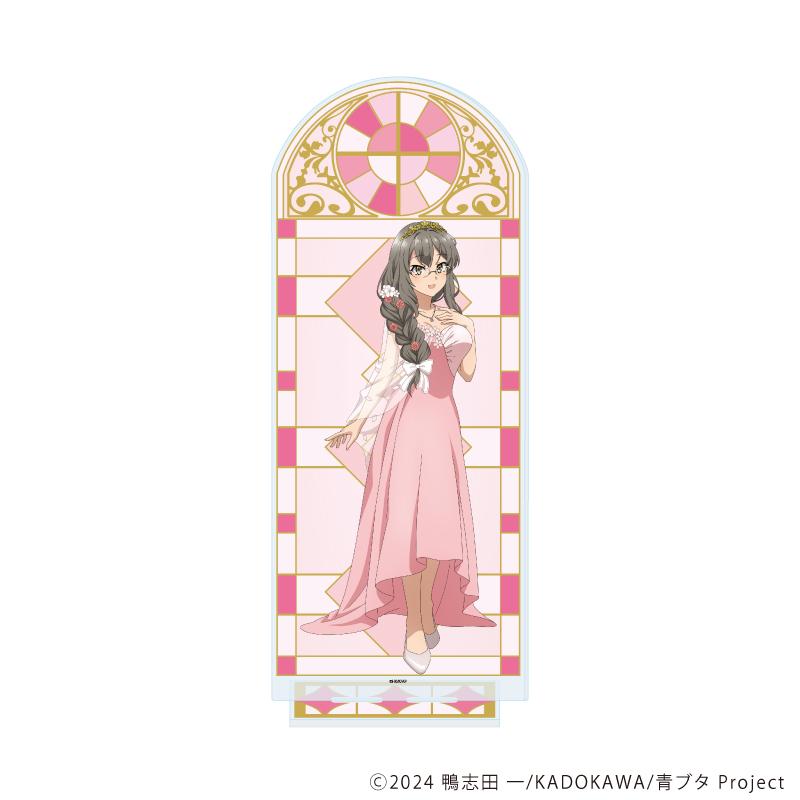 青春ブタ野郎シリーズ(青春豬頭少年系列) 雙葉理央 鮮花禮服ver.(新繪插畫) BIG亞克力立牌07