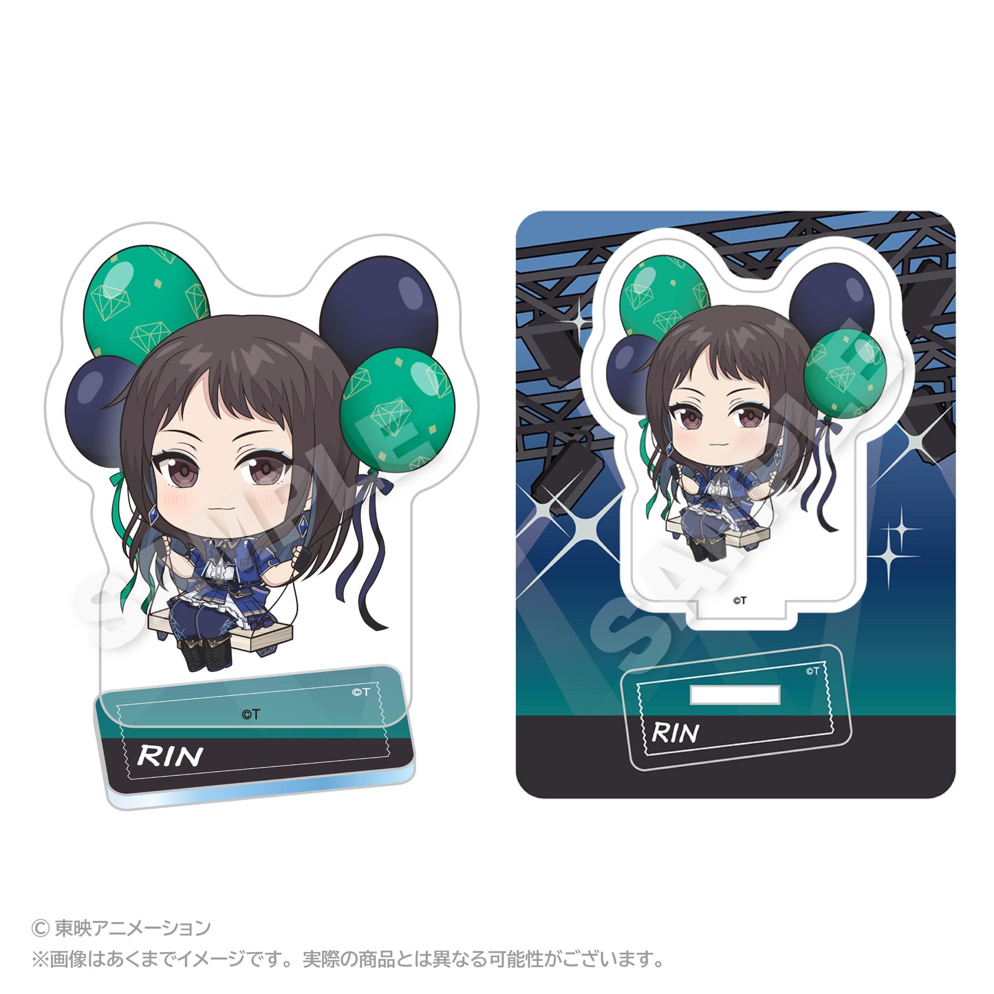 《哭泣少女樂隊》 ばるんこアクリルマスコット リン