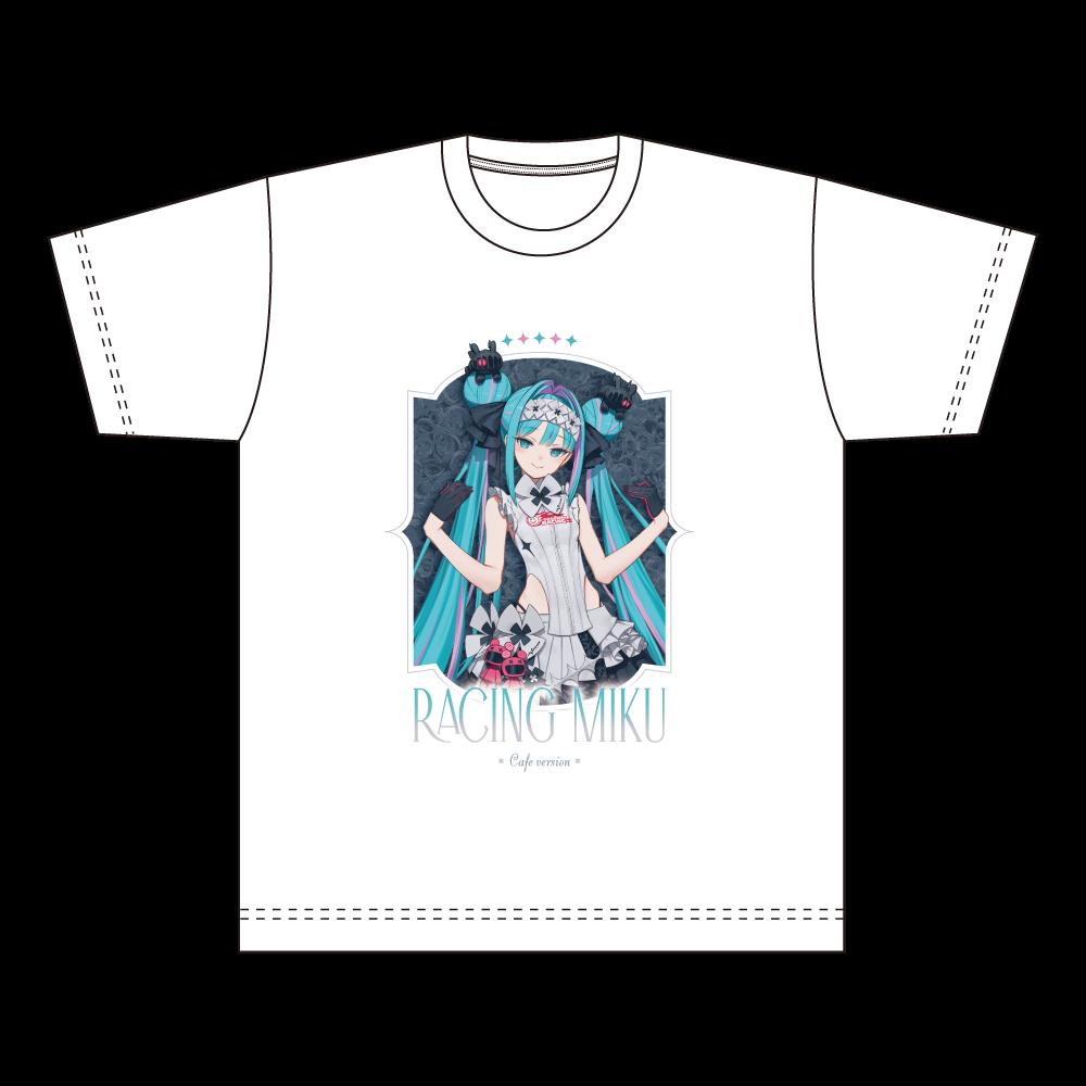 初音ミク GTプロジェクト Mサイズ レーシングミク 2026 カフェVer. T恤