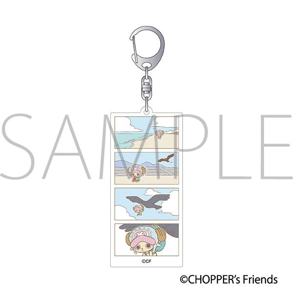 ONE PIECE (ワンピース)_CHOPPER's アクリルキーホルダー/black kite