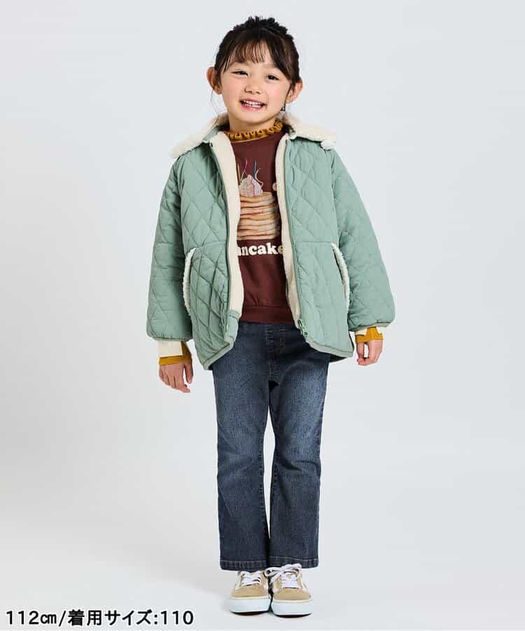 フレアエブリパンツ 10分丈 スーパーストレッチ
