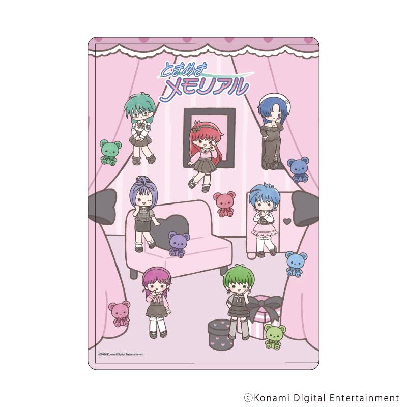 心跳回憶 角色透明收納盒01/集合設計 暗黑少女ver.(GraffArt插畫)
