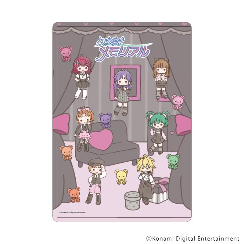 心跳回憶 キャラクリアケース02/集合デザイン ダークガーリーver.(グラフアートイラスト)