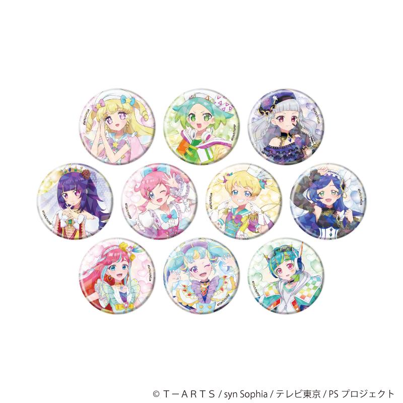 プリティーシリーズ(美妙系列) 57mm ホログラム徽章02/搭配造型ver. 全套(全10種)(新繪插畫)