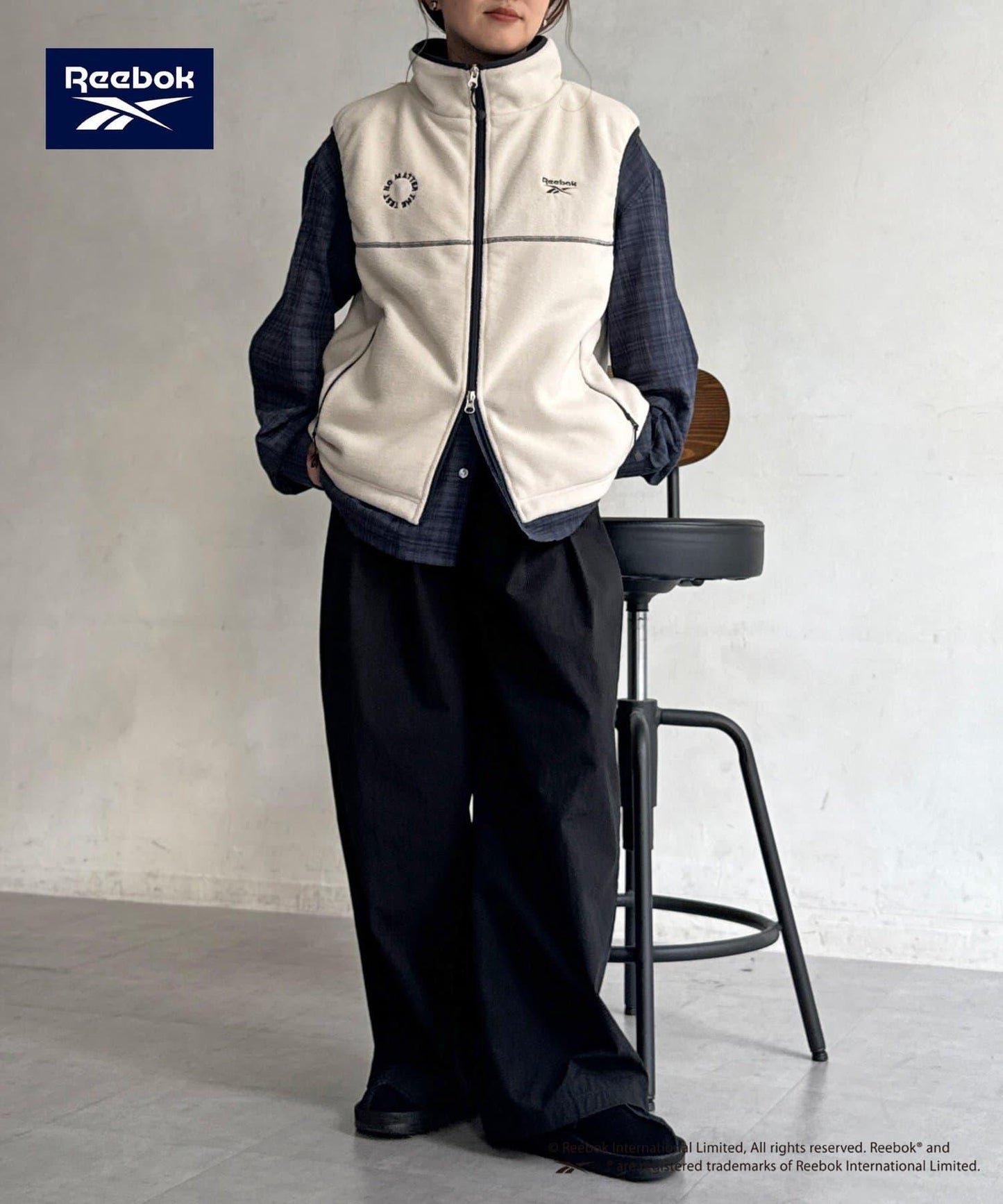 Reebok 抓絨馬甲