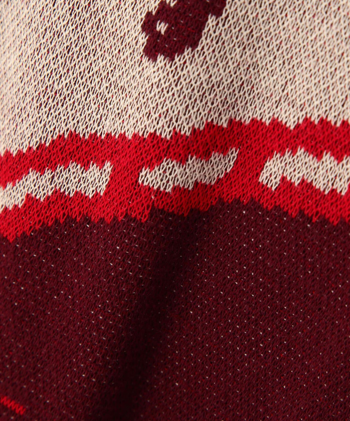 SCHOTT 50'S KNIT 棉質雙提花圓領套頭衫