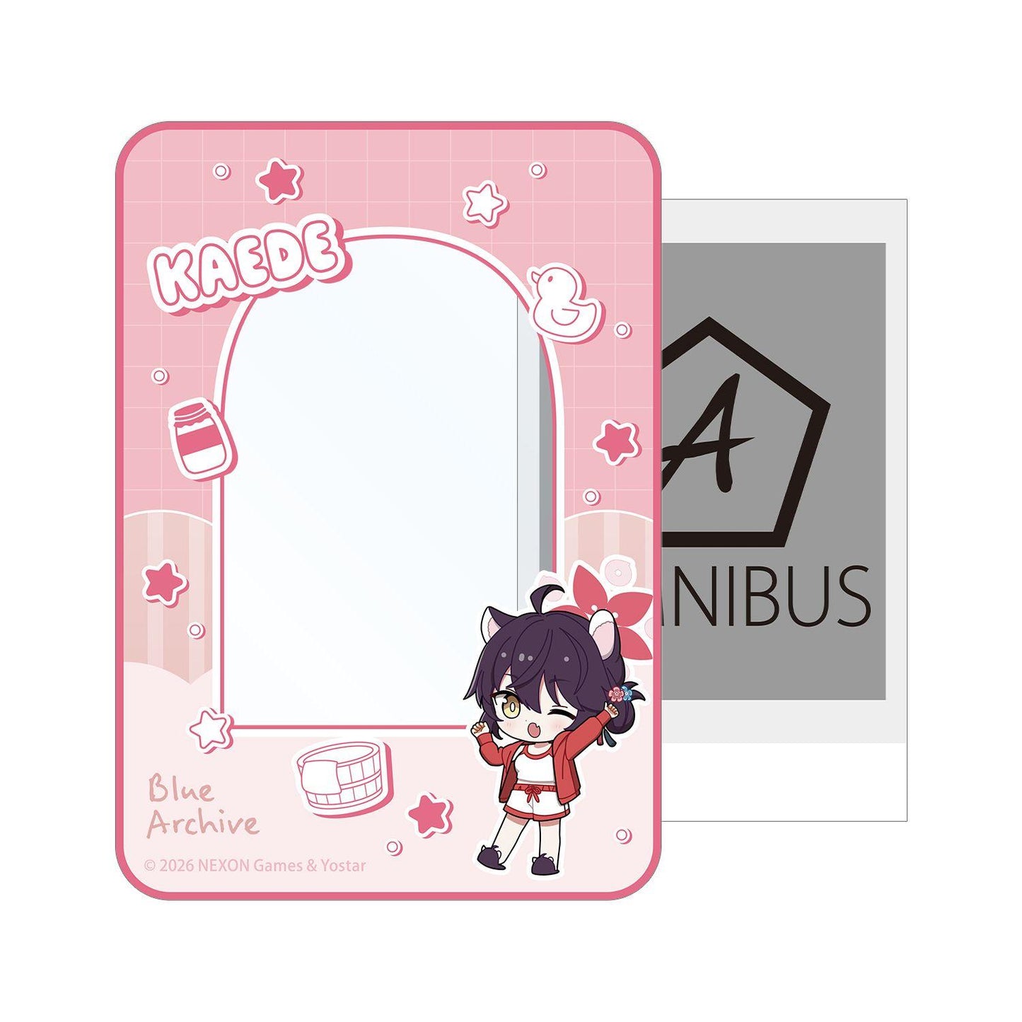 ブルーアーカイブ(蔚藍檔案) 楓 迷你角色 B8硬質卡套