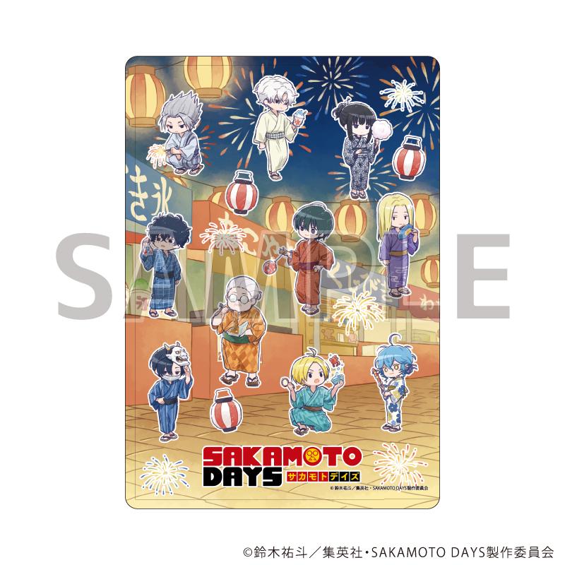 SAKAMOTO DAYS(坂本Days) 夏祭り系列 角色透明收納盒 14/夏祭りver.(グラフアートイラスト)
