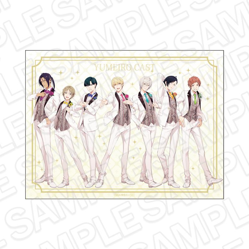 夢色卡司(夢色キャスト) 夢色公司 10th Anniversary ver. 帆布畫板