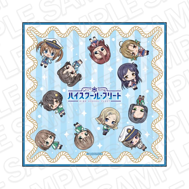 劇場版 青春波紋(青春波紋) 10週年紀念 迷你毛巾 A款 迷你角色ver.