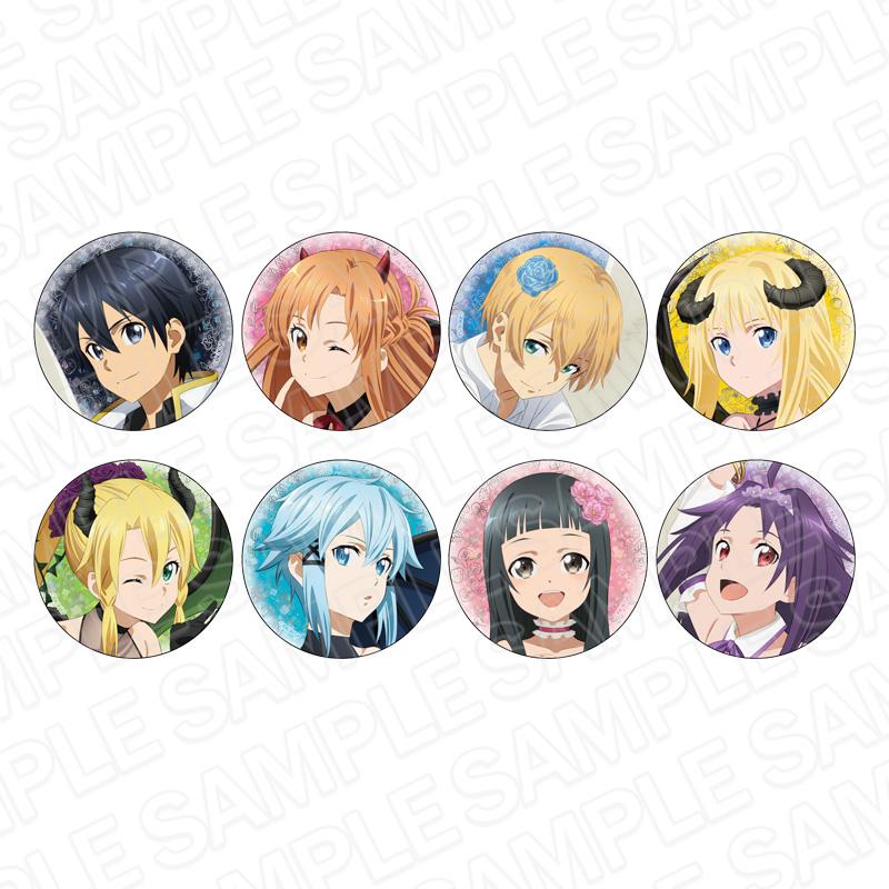 刀劍神域(Sword Art Online) 天使/惡魔 ver. 徽章(隨機)OPP/8個裝/全套收藏版
