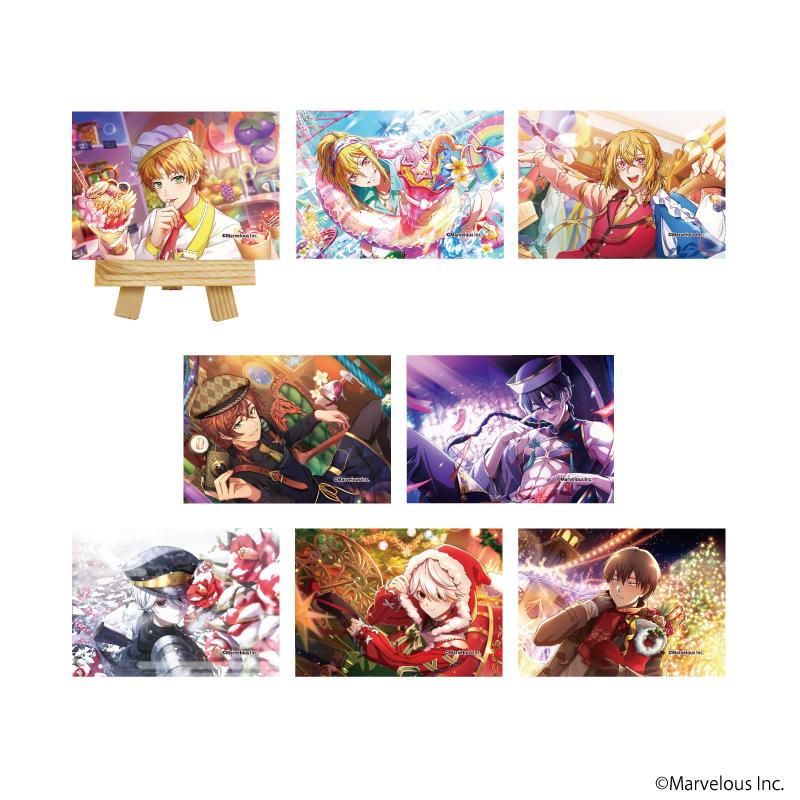 《千槍士》:Rhodoknight キャンバスボードミニ04 コンプリートセット(全8種) 公式イラスト OPP袋 8個入り