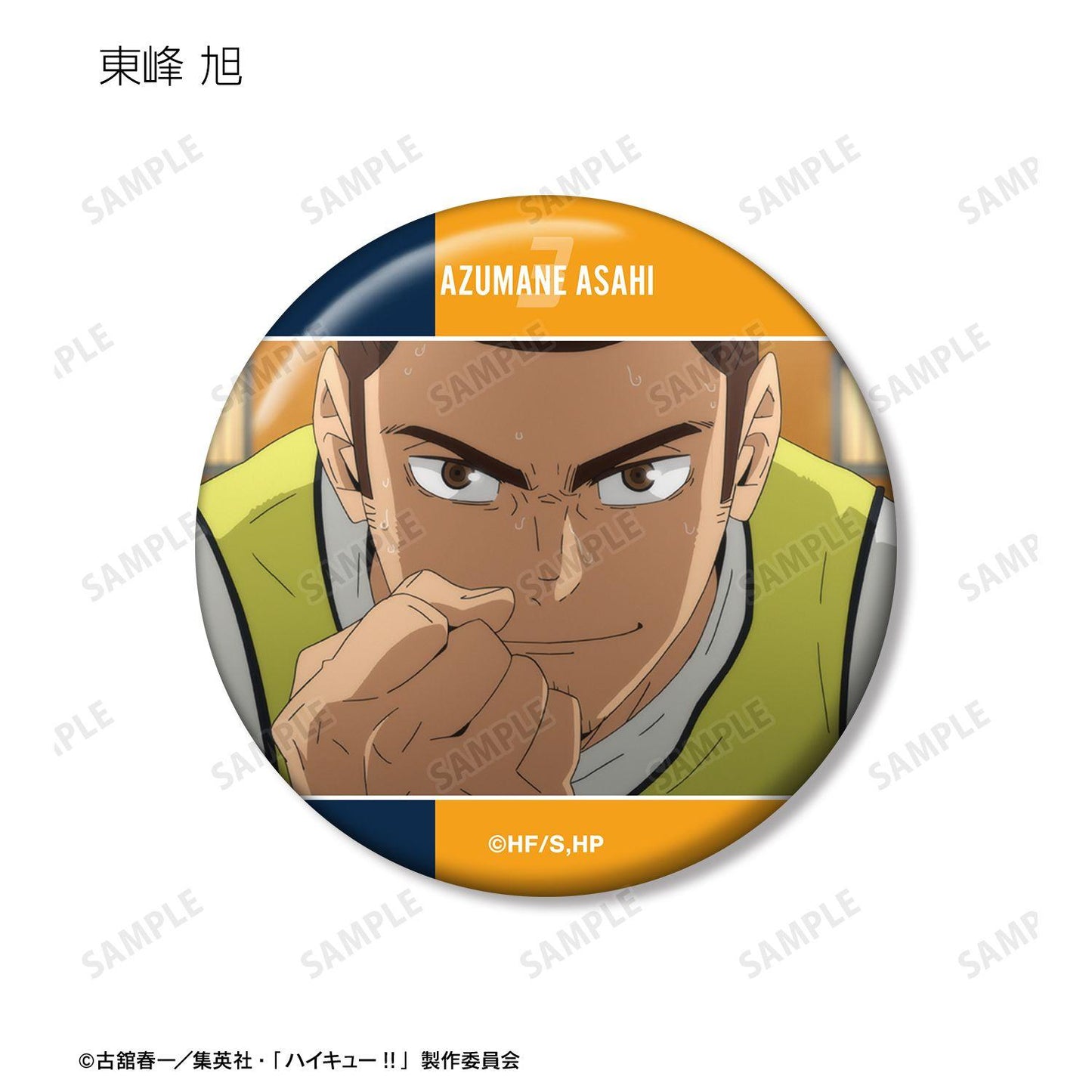 ハイキュー!!(排球少年) トレーディング場面寫缶バッジ 19パック入り BOX