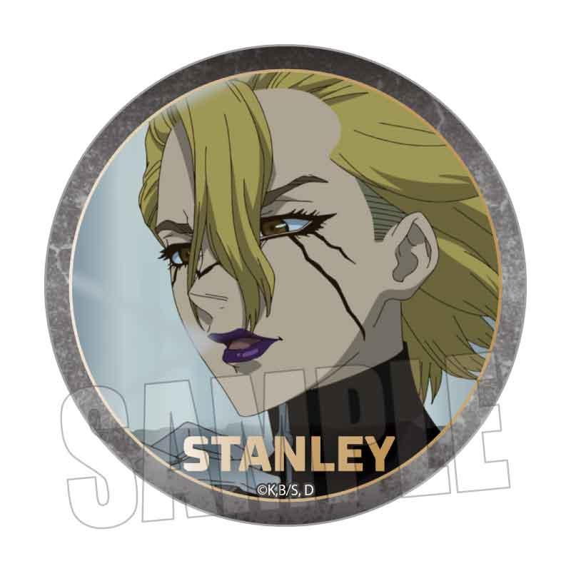 Dr.STONE(石紀元) メモリーズ缶バッジ スタンリー・スナイダーB