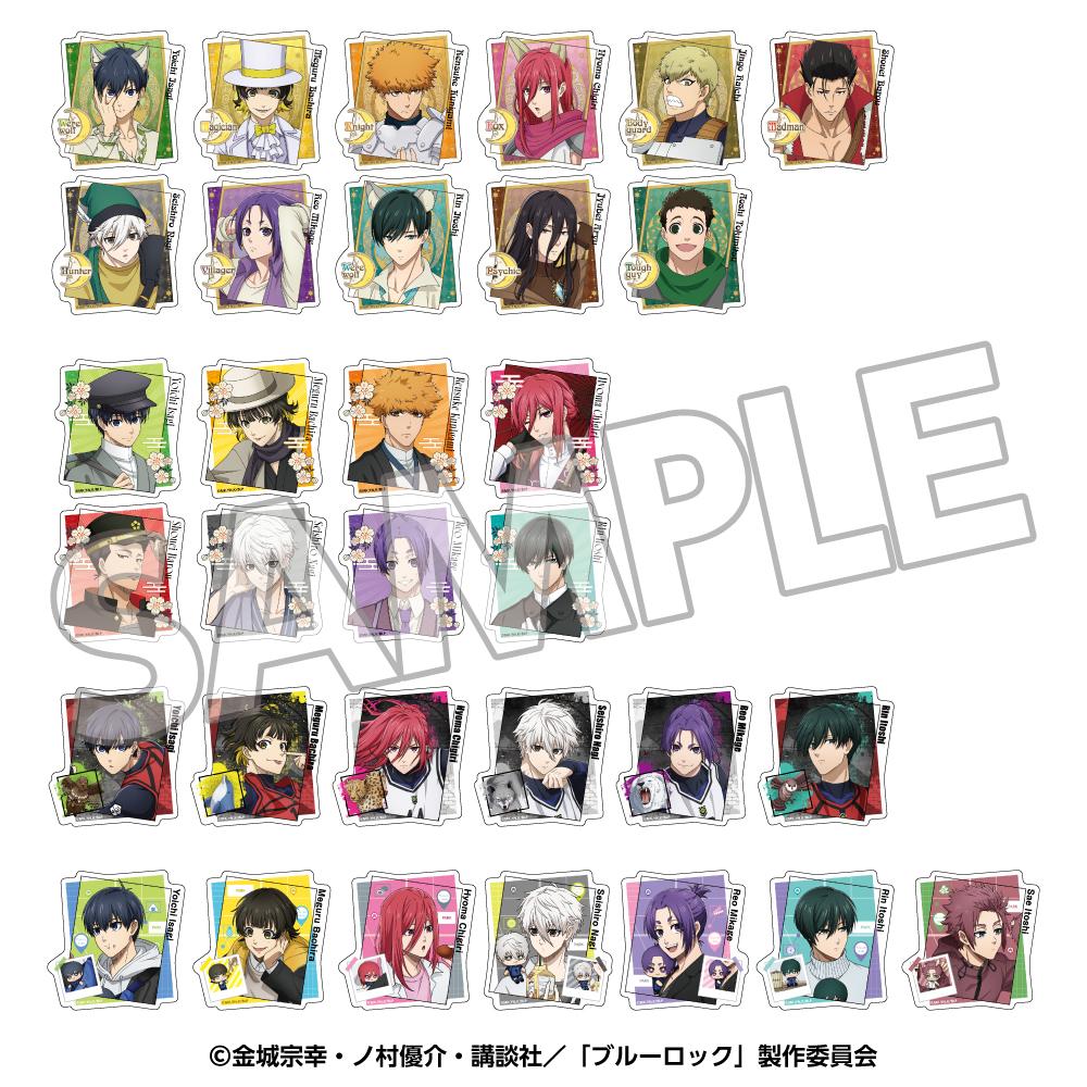 ブルーロック(藍色監獄) 紀念系列 第一彈 交易貼紙(1包3張入) 【BOX/11包入】