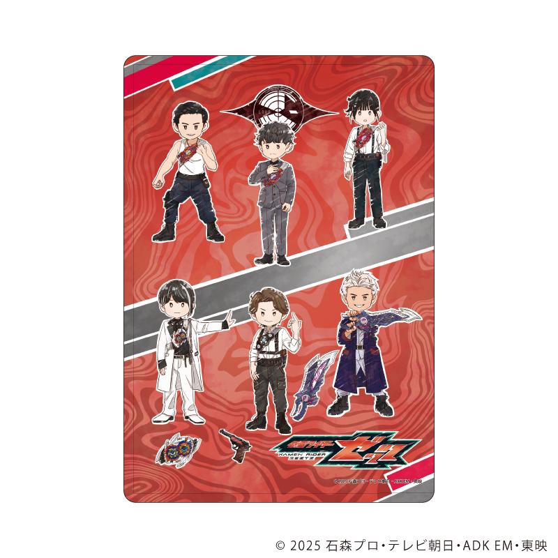 仮面ライダーゼッツ(假面騎士ZET) 角色透明手機殼 04 集合設計B (GraphArt插畫)