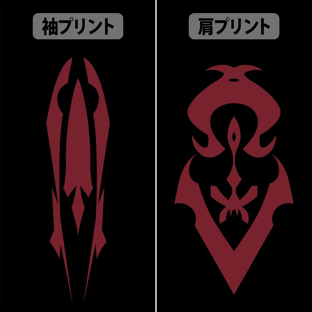 Fate/strange Fake(命運/虛偽之夜) L尺寸 綾香的令咒 羅紋袖長袖T恤/BLACK